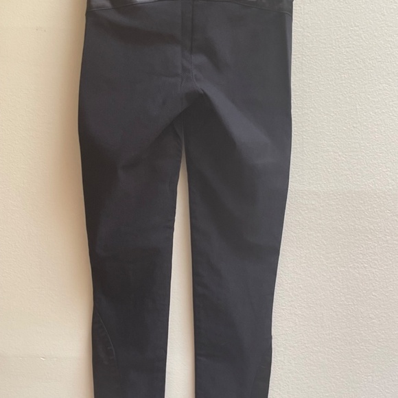Bebe Black Stretch Long Pants, 2P, Silk Outline - Picture 7 of 7